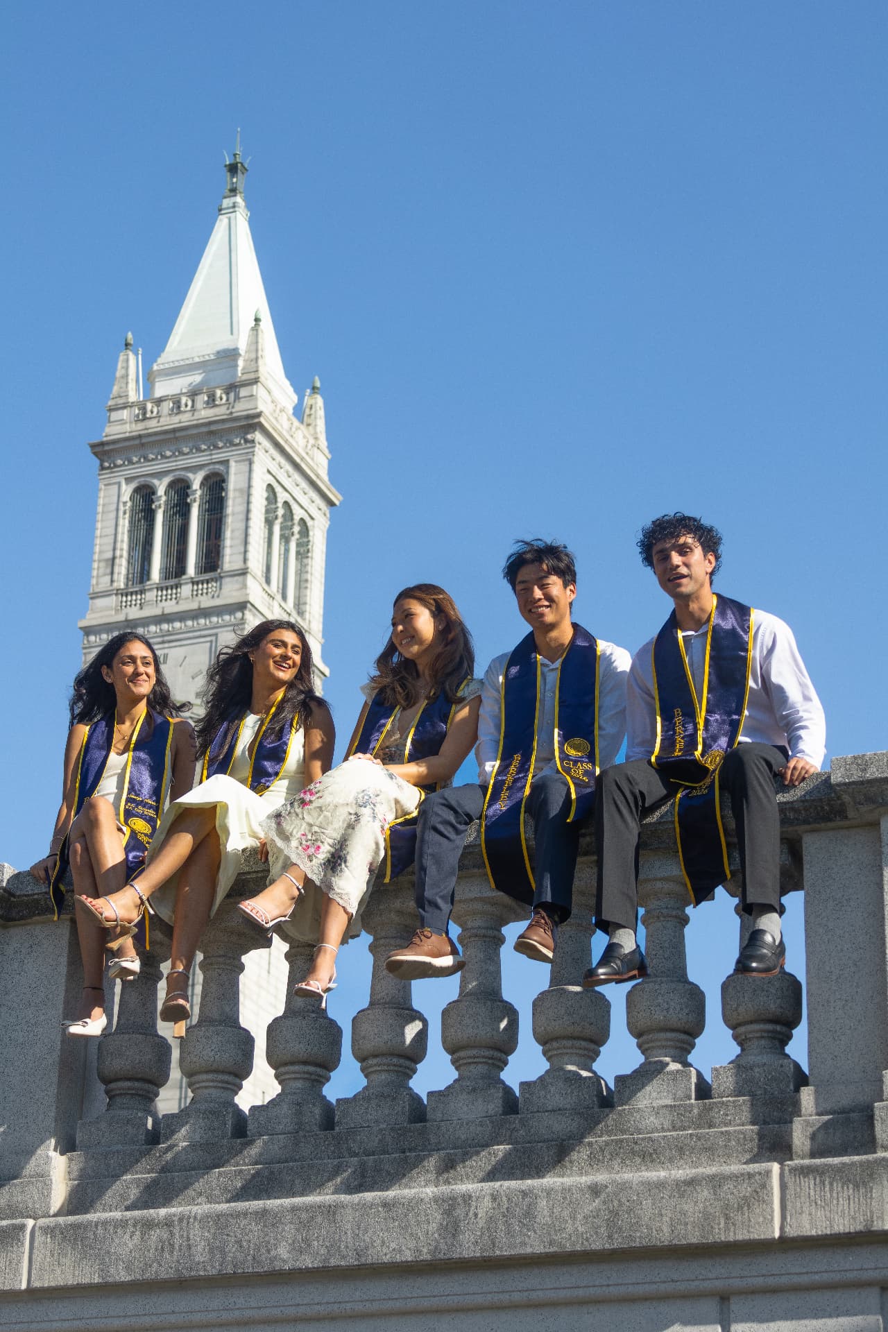 Nova Consulting members at the UC Berkeley Campanile